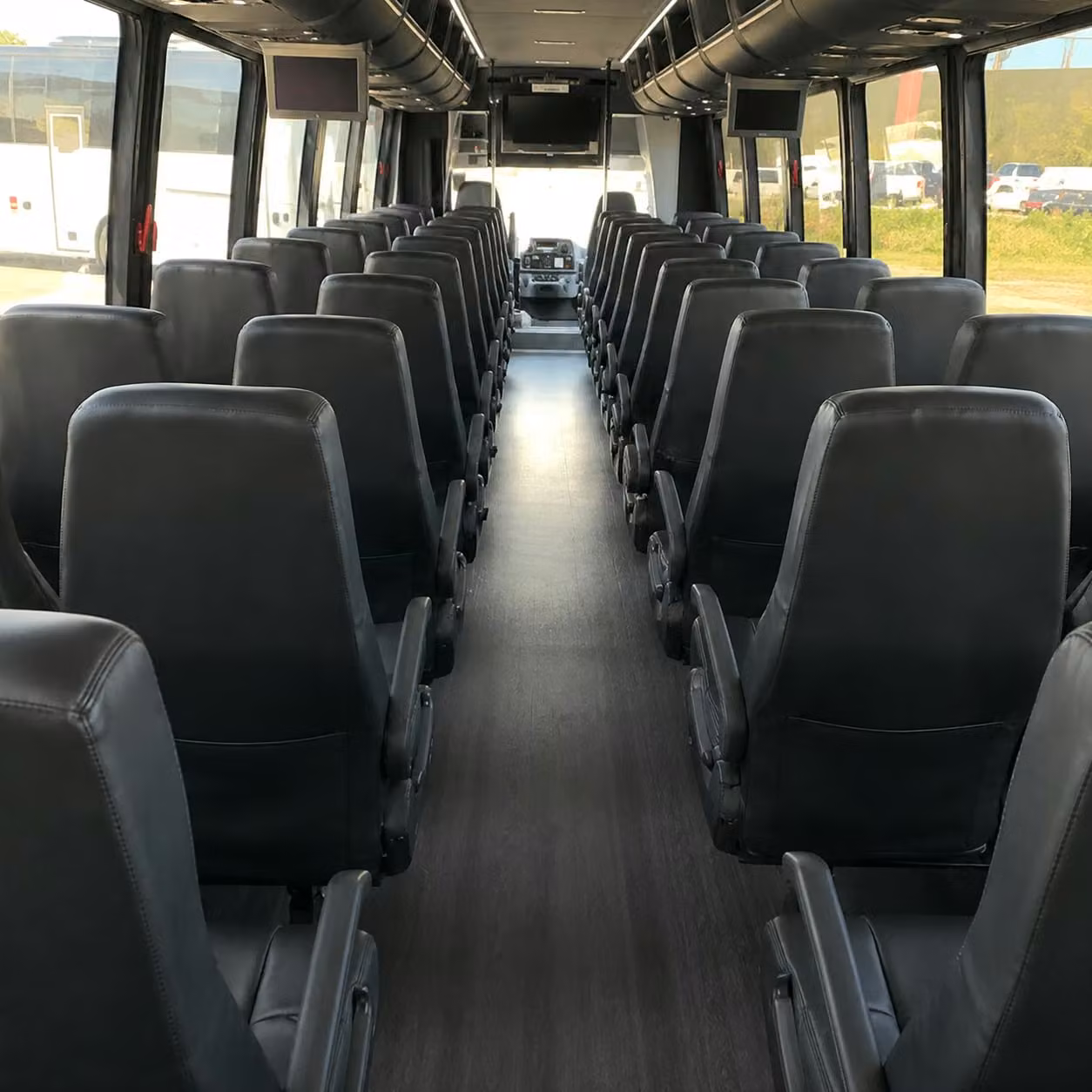 30 passenger minibus inside