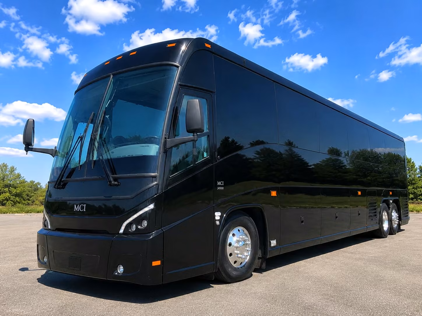 56 passenger charter bus