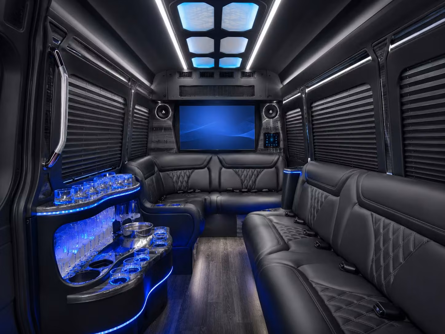 corporate event and employee shuttle bus services near spanish fork