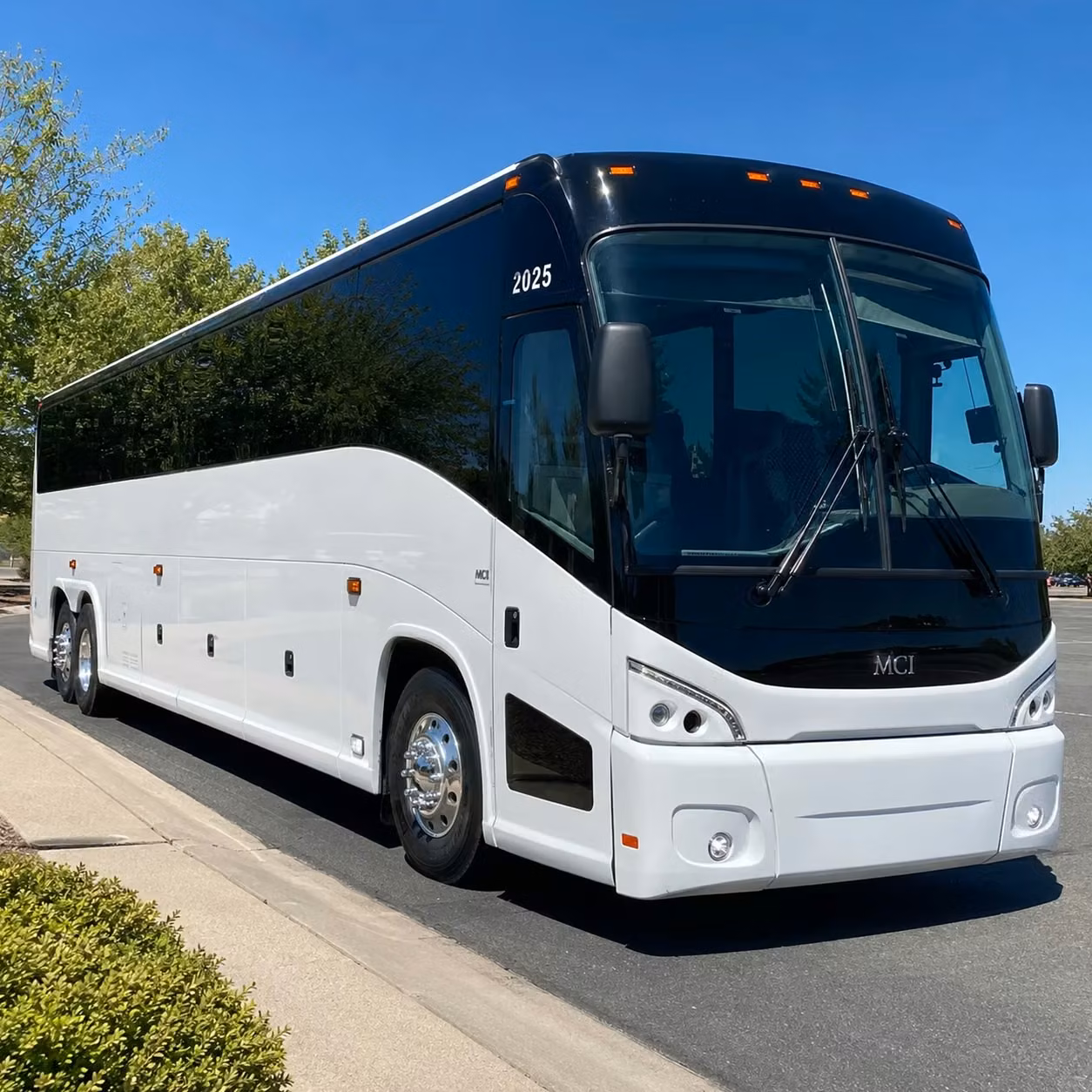 spanish fork 56 passenger charter bus rental