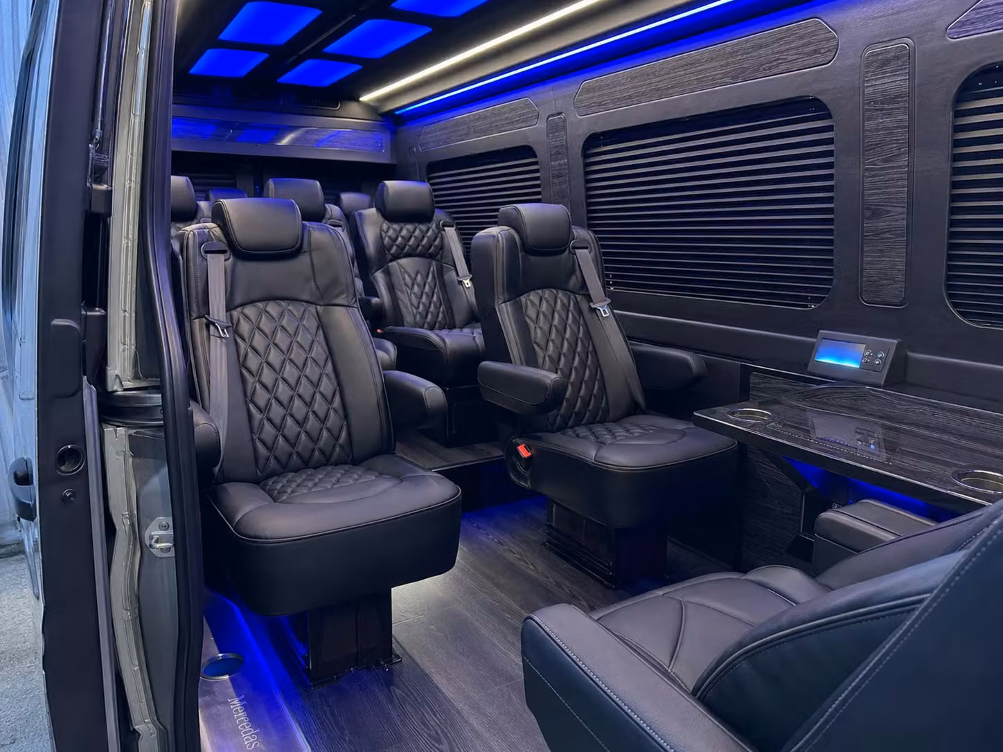 sprinter van with driver interior